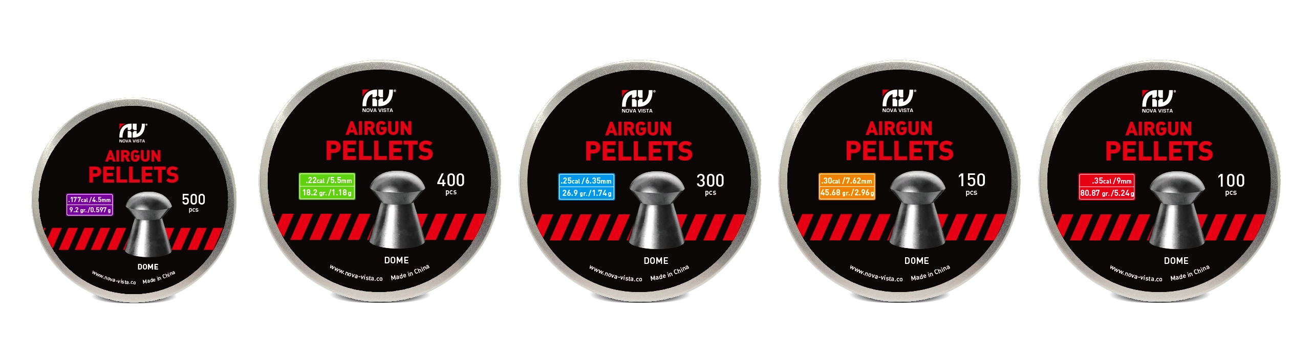 AIRGUN PELLETS DOME