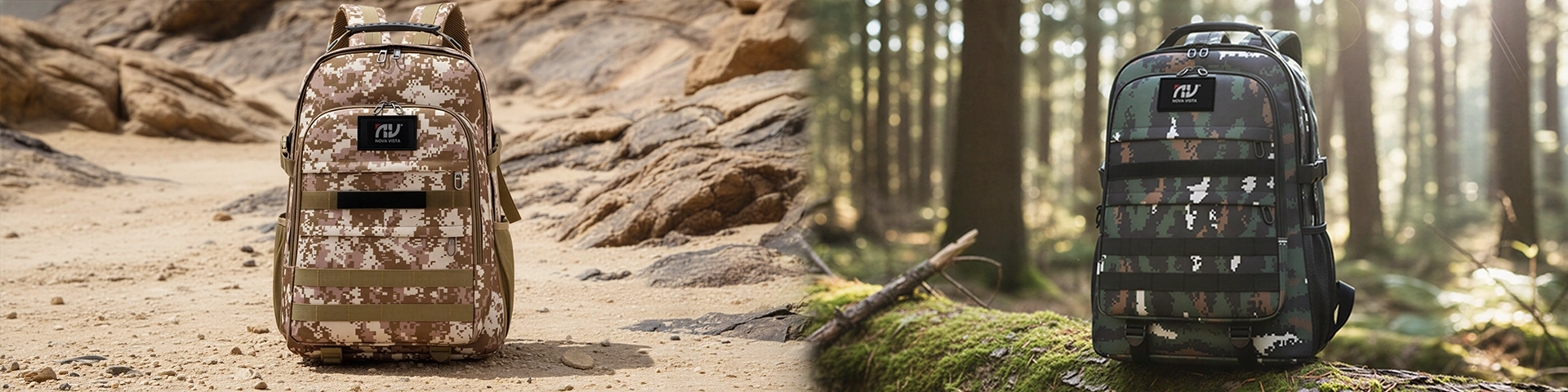 SOFT BACKPACKS CAMOUFLAGE B